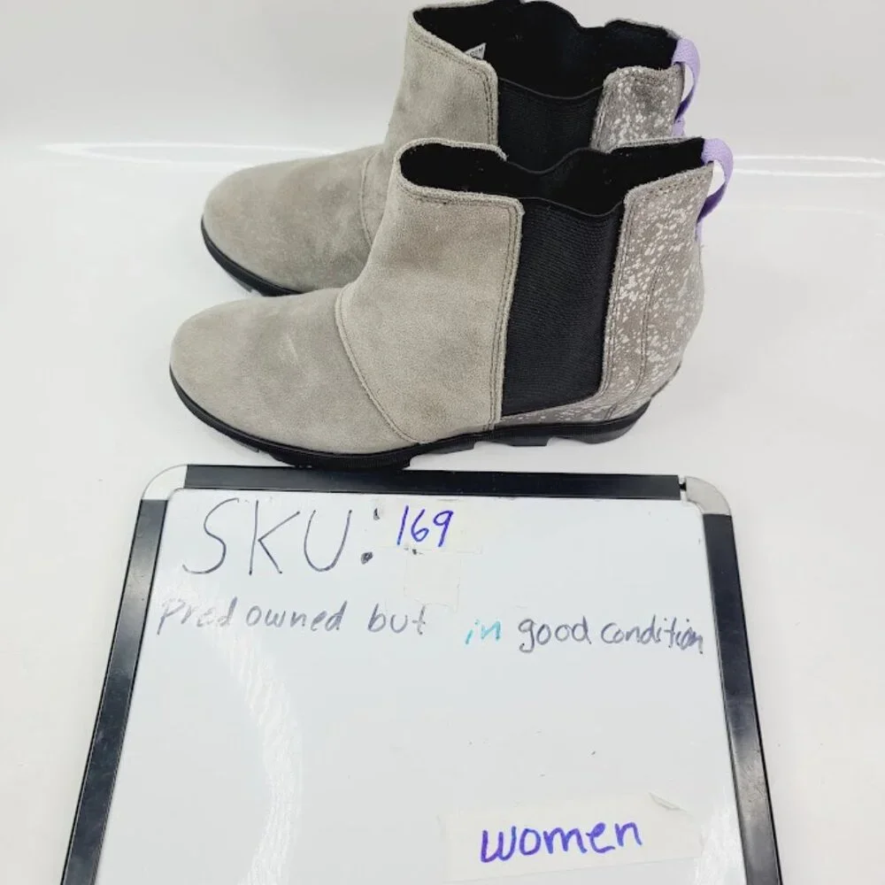 Sorel girl gray